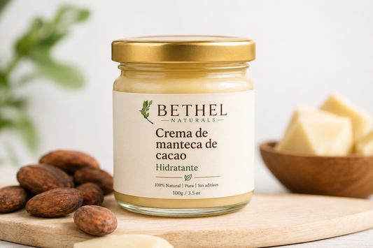 Crema de Manteca de Cacao Hidratante – Bethel Naturals